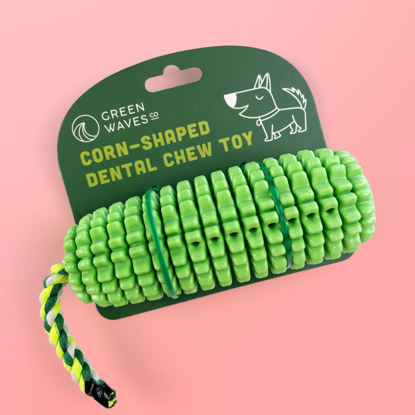 Corn-Shaped Dental Chew Toy