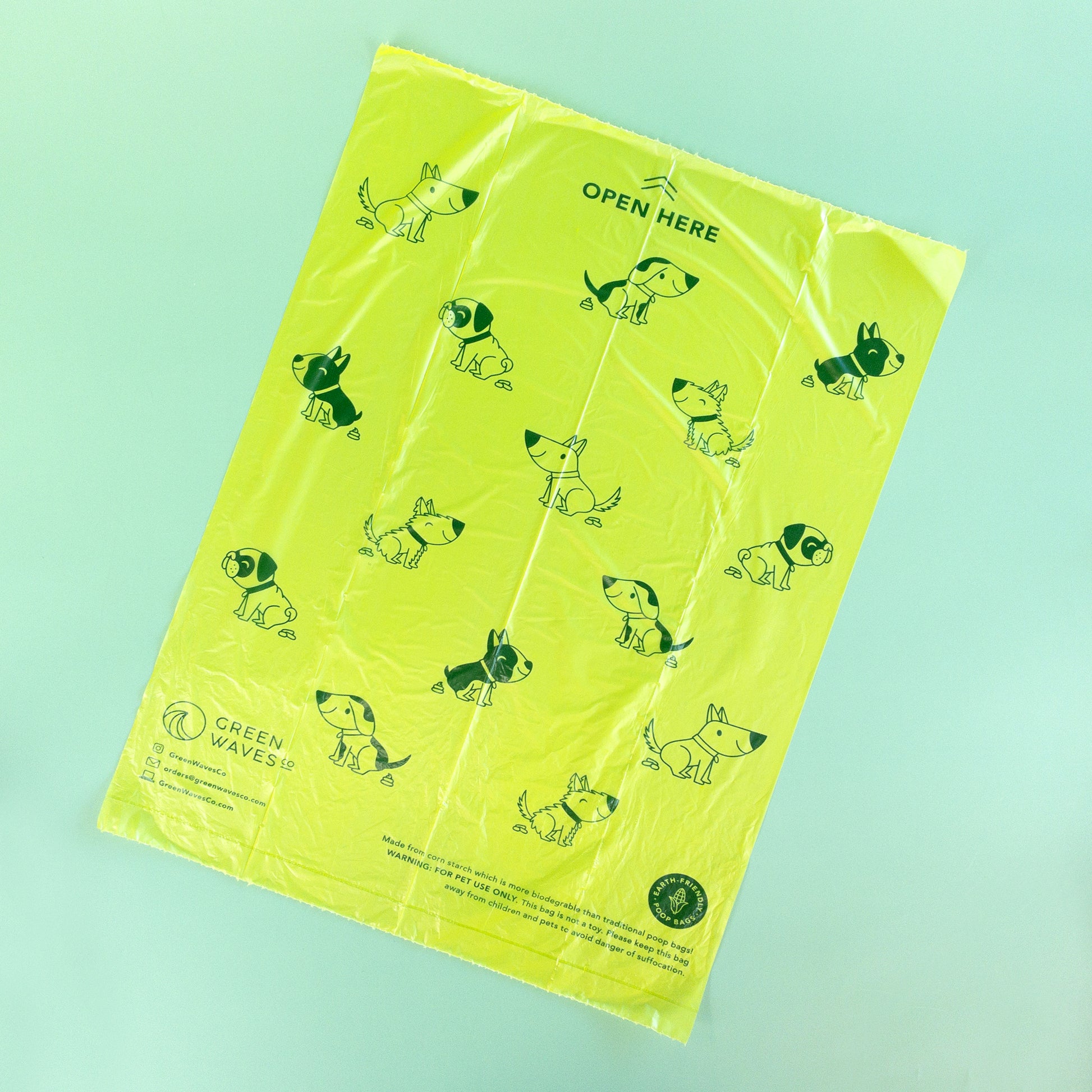 Green Waves Co Poop Bags