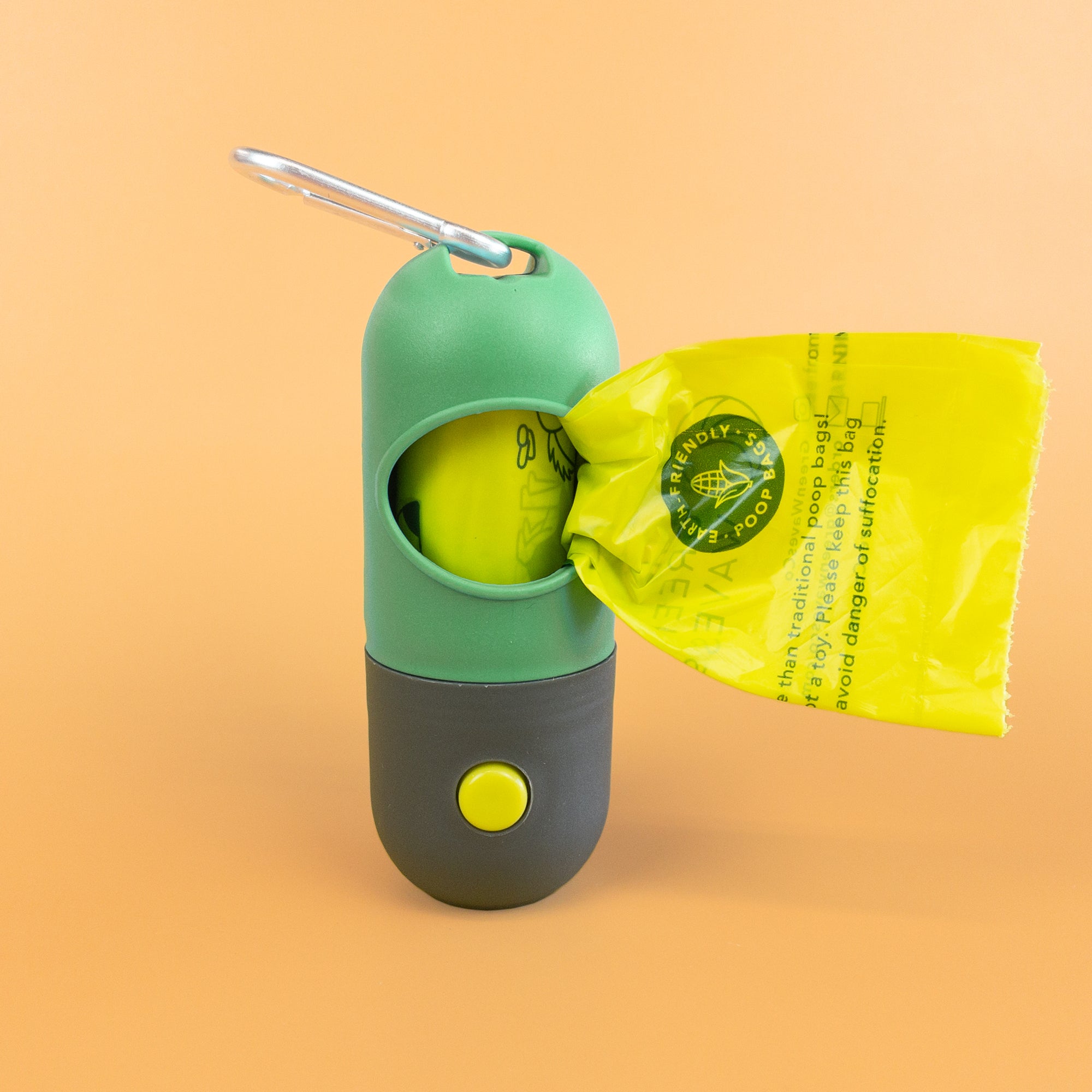 Poop bag 2024 dispenser with light